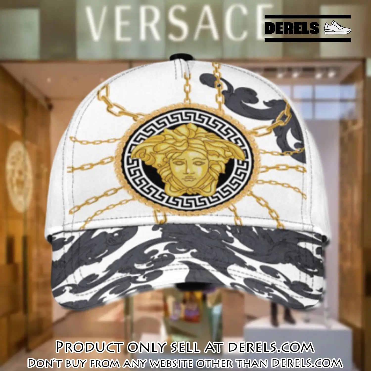 Versace luxury cap print 3d trending cap ctc1136 dr1501830